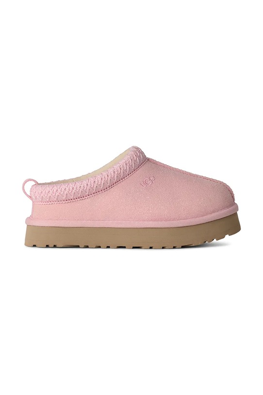 UGG kapcie zamszowe TAZZ DAZZLE różowy 1174130K