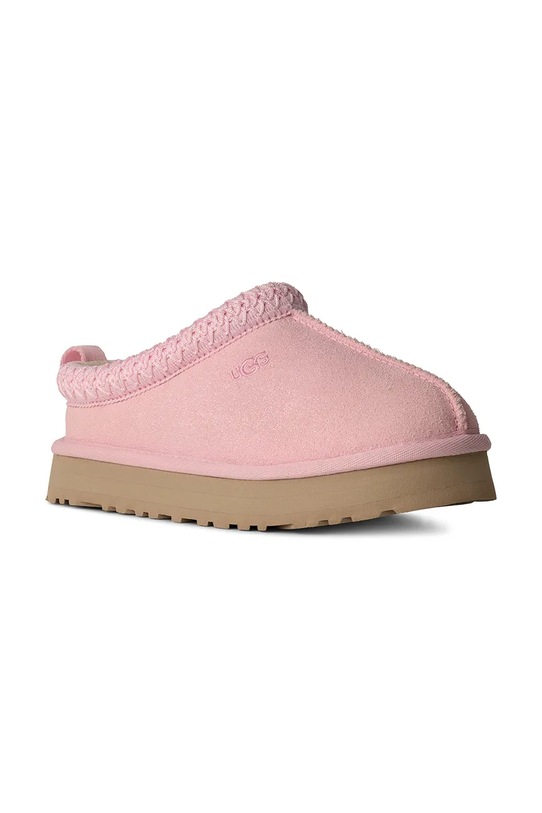 UGG kapcie zamszowe TAZZ DAZZLE 1174130K różowy AW25