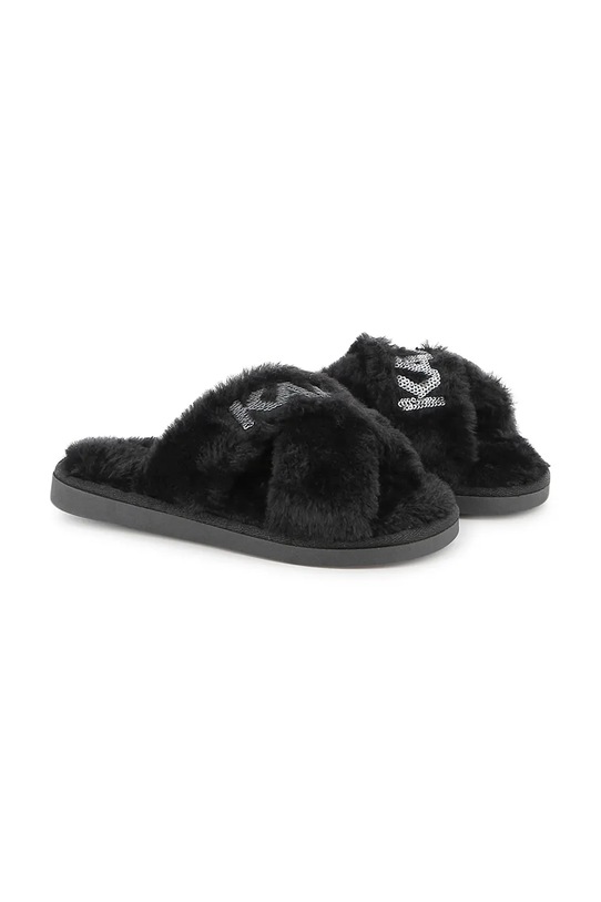 Karl Lagerfeld kapcie dziecięce Z30987.27.35 czarny