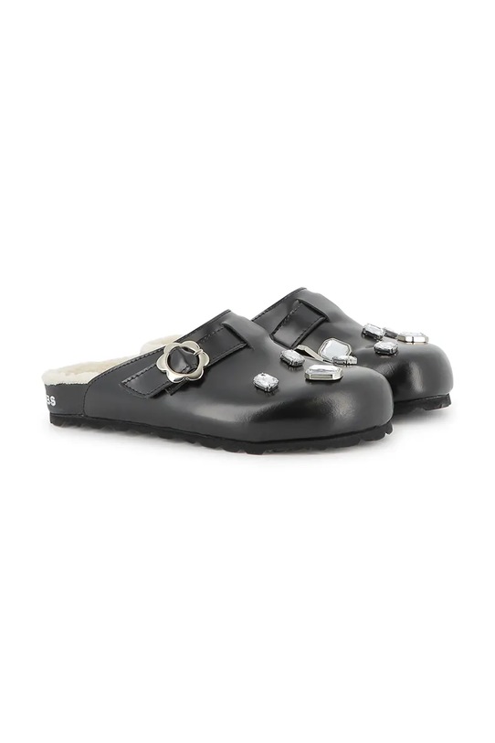 Παιδικές παντόφλες Marc Jacobs συνθετικό μαύρο W60670.36.37