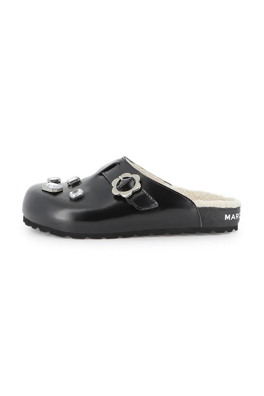 Παιδικές παντόφλες Marc Jacobs W60670.36.37 μαύρο AW25