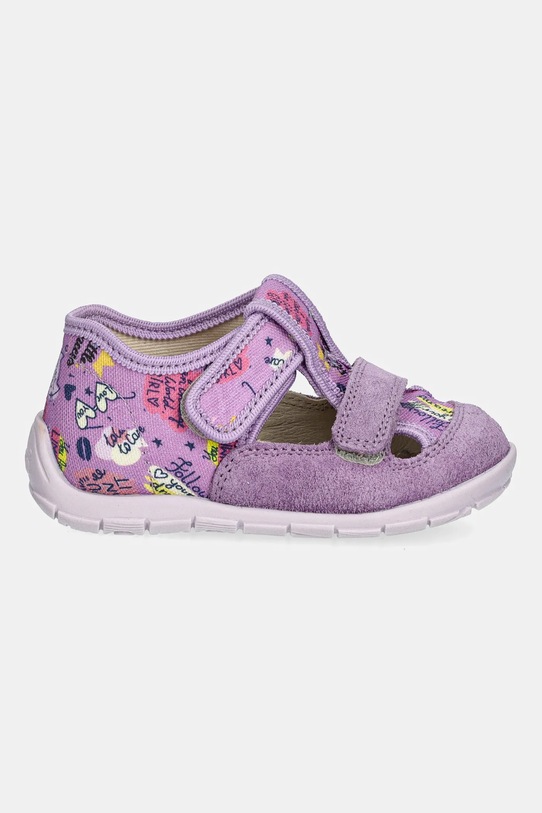 Dječje papuče Froddo CLASSIC SLIPPERS G1700412.G.20.24 ljubičasta AW25