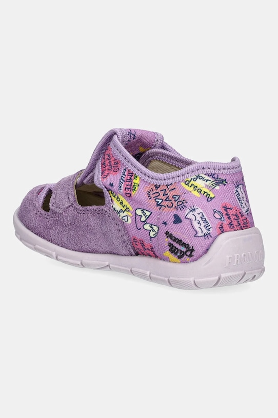 Lány Froddo gyerek papucs CLASSIC SLIPPERS G1700412.G.20.24 lila
