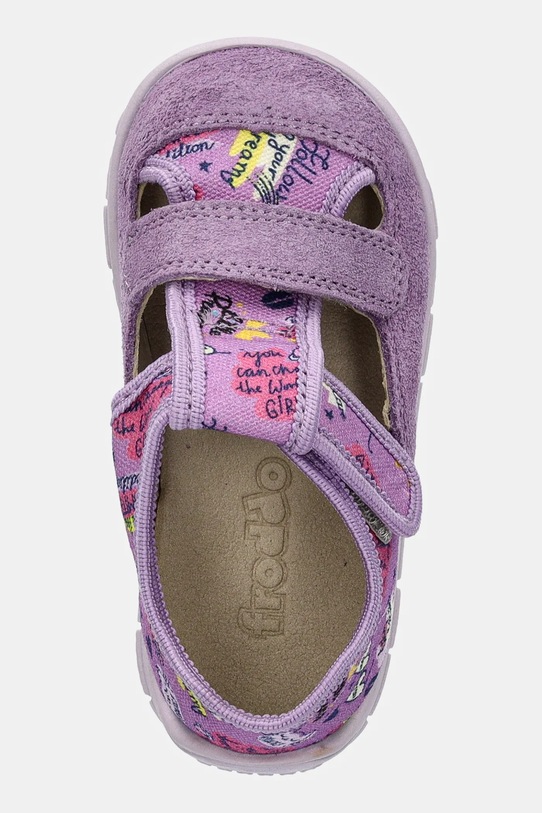 Dječje papuče Froddo CLASSIC SLIPPERS ljubičasta G1700412.G.20.24
