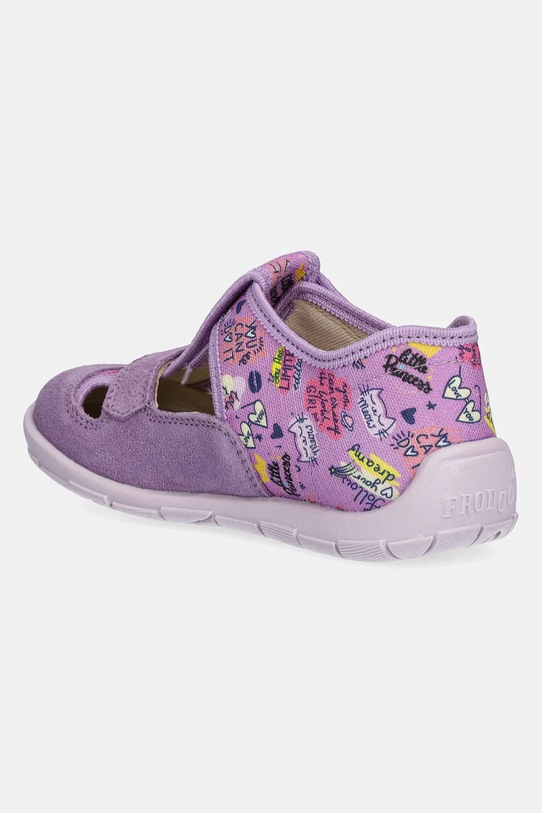 Dziewczynka Froddo kapcie dziecięce CLASSIC SLIPPERS G1700412.G.25.27 fioletowy