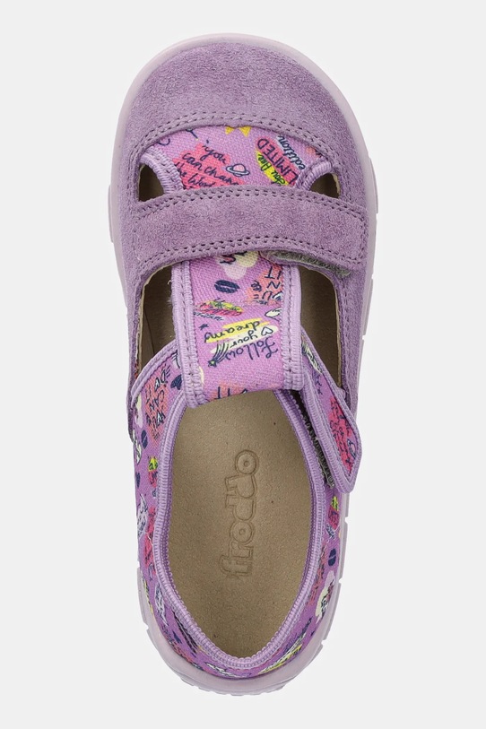Froddo kapcie dziecięce CLASSIC SLIPPERS fioletowy G1700412.G.25.27