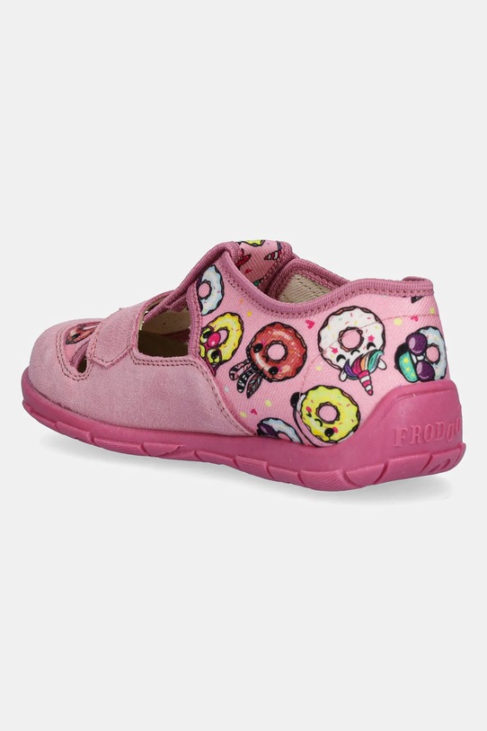 Dziewczynka Froddo kapcie dziecięce CLASSIC SLIPPERS G1700412.G.25.27 różowy