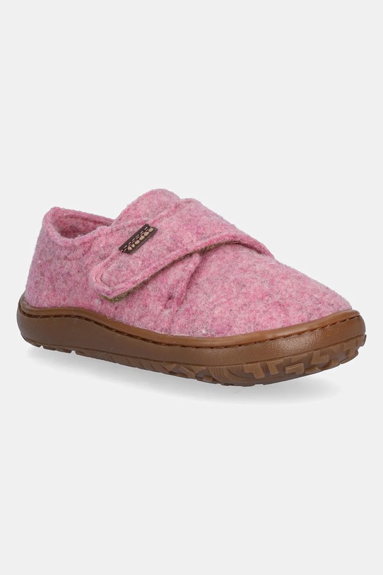 Dječje papuče Froddo BAREFOOT WOOLY roza G1700420.G.20.24