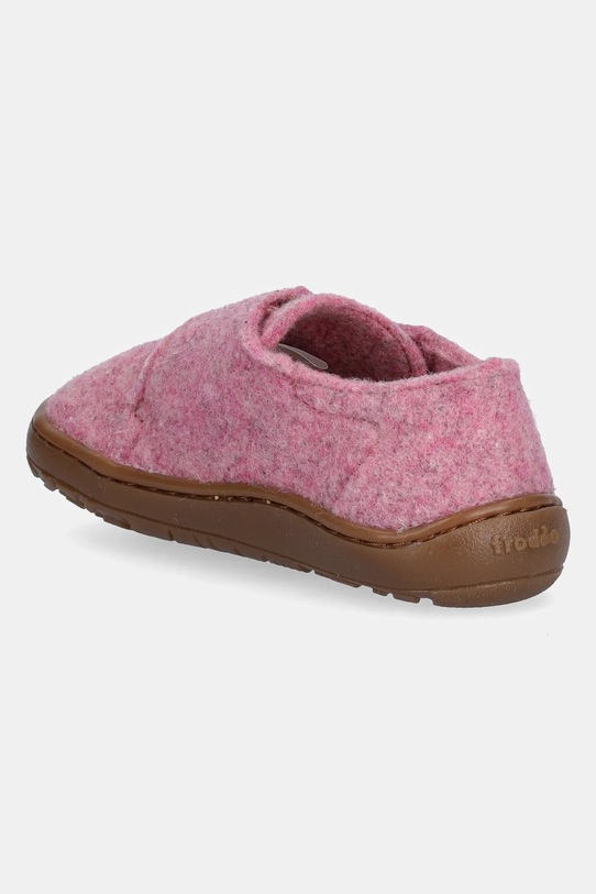 Djevojčice Dječje papuče Froddo BAREFOOT WOOLY G1700420.G.20.24 roza