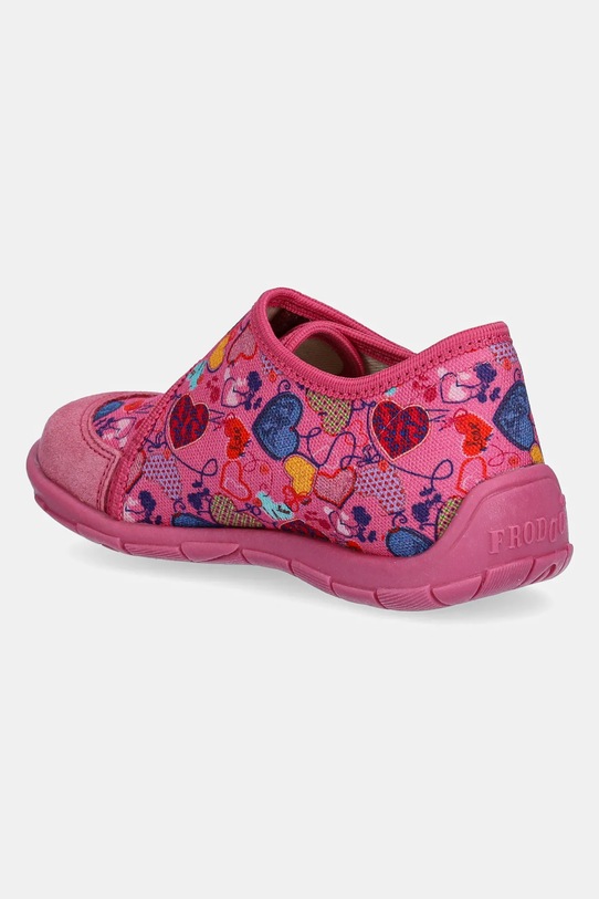Dziewczynka Froddo kapcie dziecięce CLASSIC SLIPPERS G1700427.G.20.24 różowy