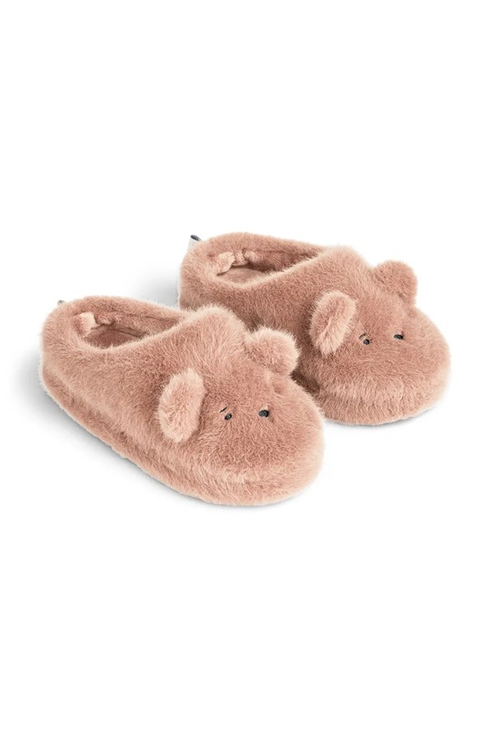 Liewood kapcie dziecięce Aviaja Bear Slippers różowy LW19587.9BYA