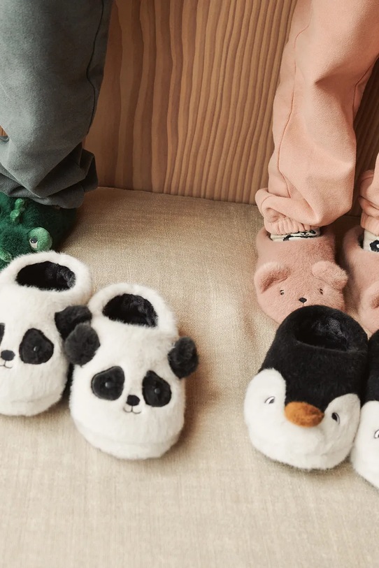 Liewood kapcie dziecięce Aviaja Bear Slippers LW19587.9BYA
