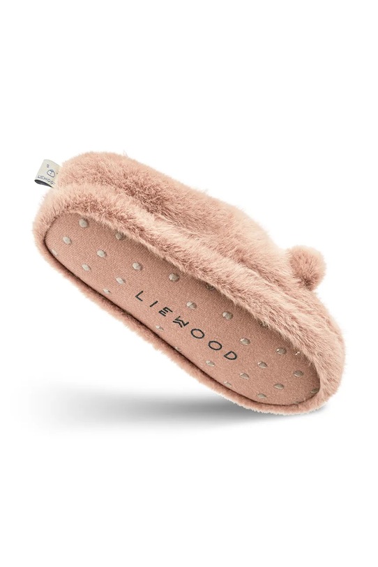 Liewood kapcie dziecięce Aviaja Bear Slippers LW19587.9BYA różowy