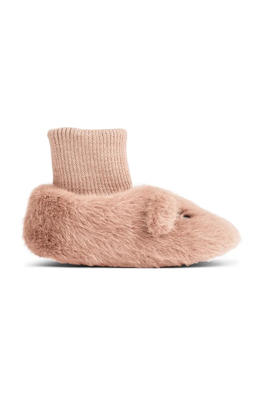 Liewood kapcie dziecięce Beth Bear Plush Slipper różowy LW20063.9BYA