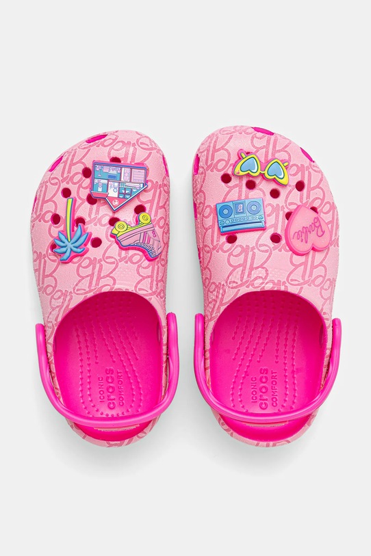 Dětské pantofle Crocs CROCS CLASSIC MATTEL PINK BARBIE CLOG 211407.CROCS.CLASSIC.MA růžová AW25