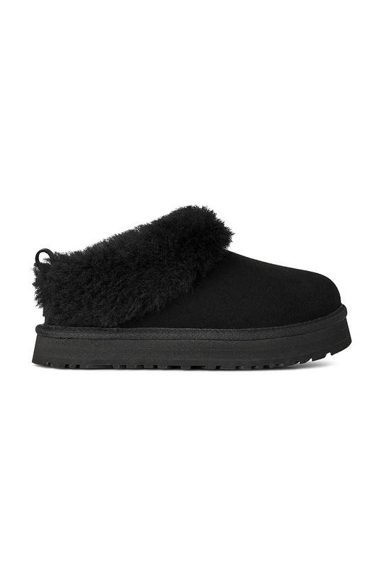 Dječje kućne papuče od brušene kože UGG TAZZELLE crna 1171198K