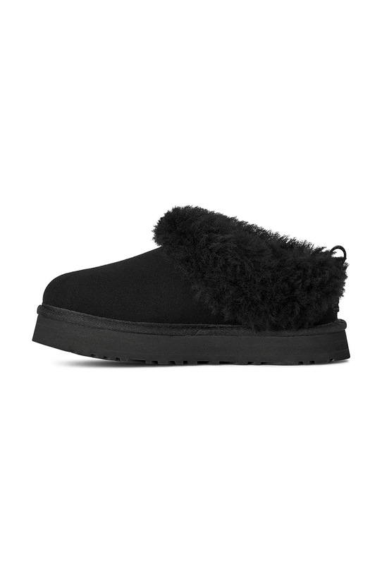 Dječje kućne papuče od brušene kože UGG TAZZELLE crna 1171198K