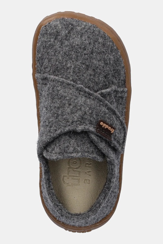 Παιδικές παντόφλες Froddo BAREFOOT WOOLY γκρί G1700420.20.24