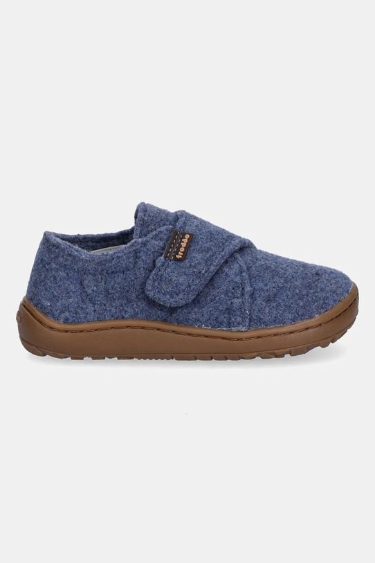Παιδικές παντόφλες Froddo BAREFOOT WOOLY G1700420.20.24 μπλε AW25