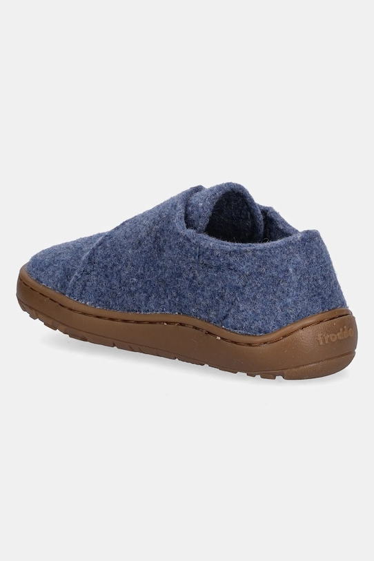 Chlapec Detské papuče Froddo BAREFOOT WOOLY G1700420.20.24 modrá