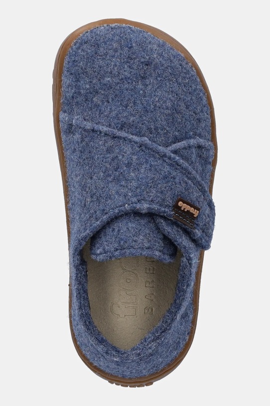 Παιδικές παντόφλες Froddo BAREFOOT WOOLY μπλε G1700420.20.24