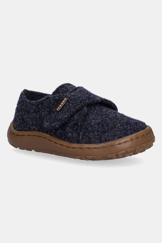 Froddo kapcie dziecięce BAREFOOT WOOLY granatowy G1700420.20.24