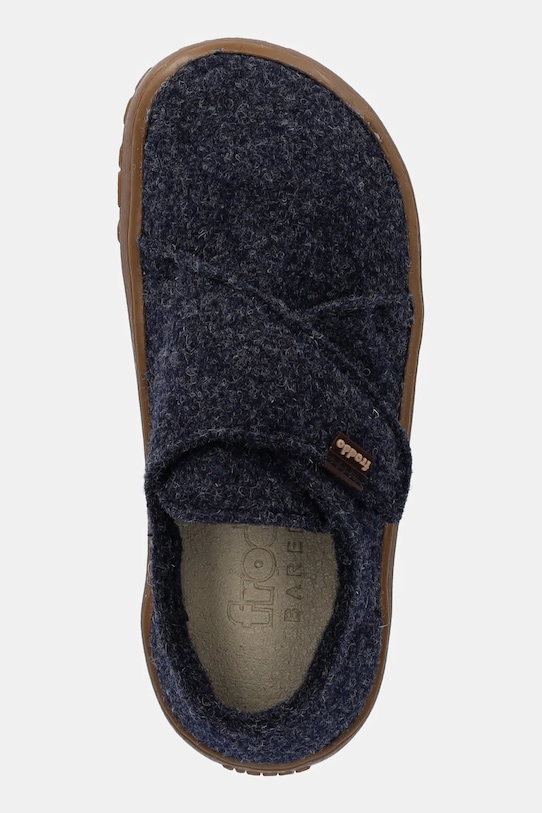 Froddo kapcie dziecięce BAREFOOT WOOLY granatowy G1700420.25.30