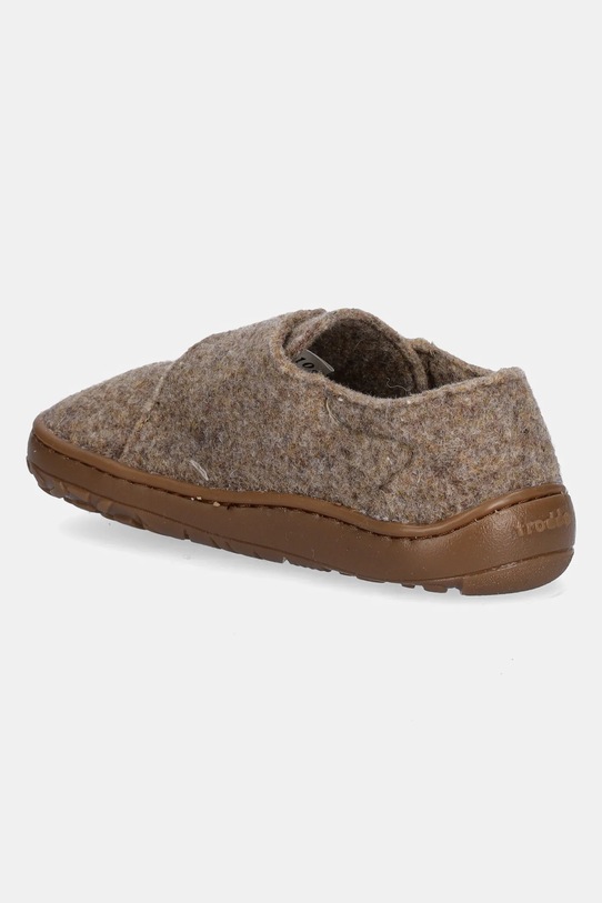 Chłopiec Froddo kapcie dziecięce BAREFOOT WOOLY G1700420.25.30 beżowy