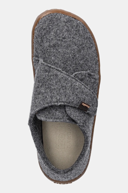 Froddo kapcie dziecięce BAREFOOT WOOLY szary G1700420.31.35