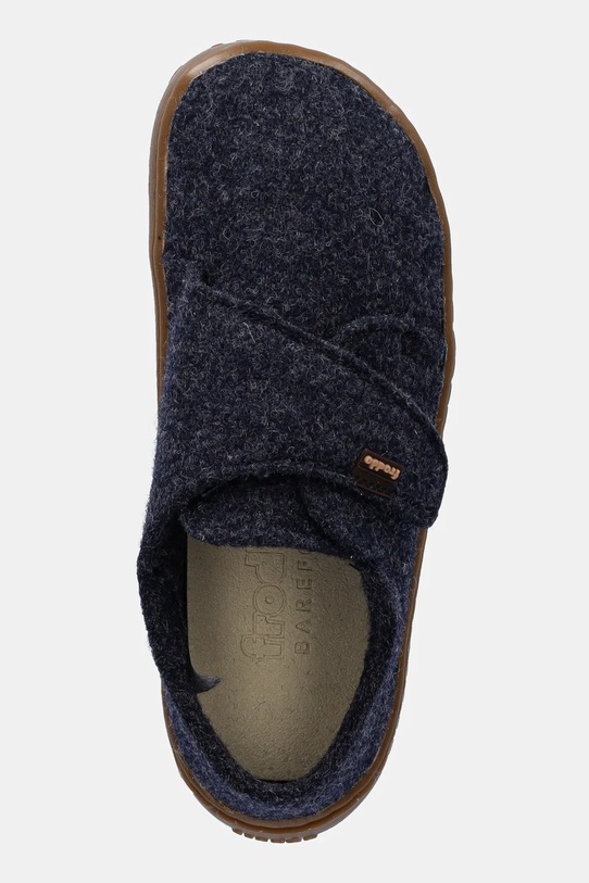 Froddo kapcie dziecięce BAREFOOT WOOLY granatowy G1700420.31.35
