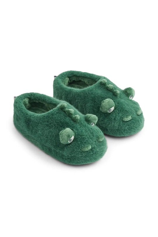 Liewood kapcie Aviaja Crocodile Slippers zielony LW20702.9BYA