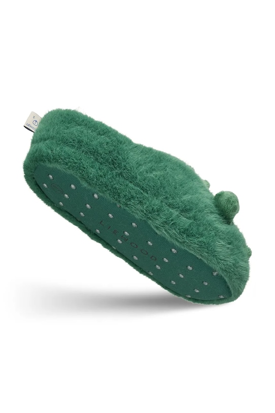 Liewood kapcie Aviaja Crocodile Slippers LW20702.9BYA zielony