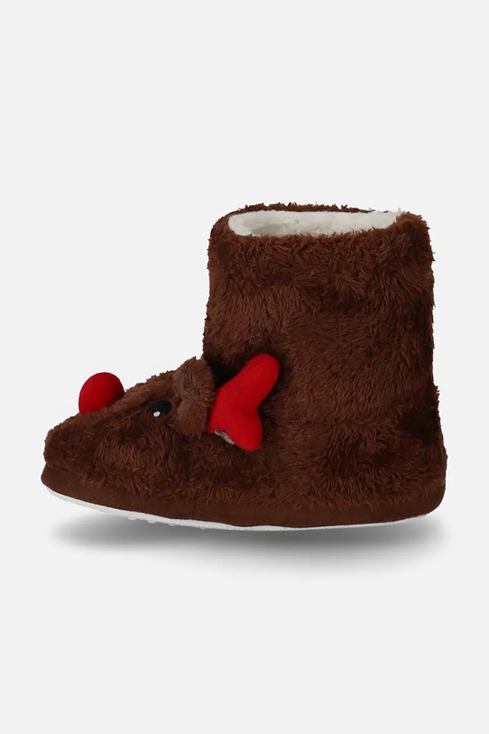 Coccodrillo kapcie dziecięce ZC5225104SHU brązowy