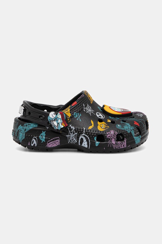 CHLAPEC Dětské pantofle Crocs CROCS CLASSIC NIGHTMARE MULTI CLOG 211421.CROCS.CLASSIC.NI černá
