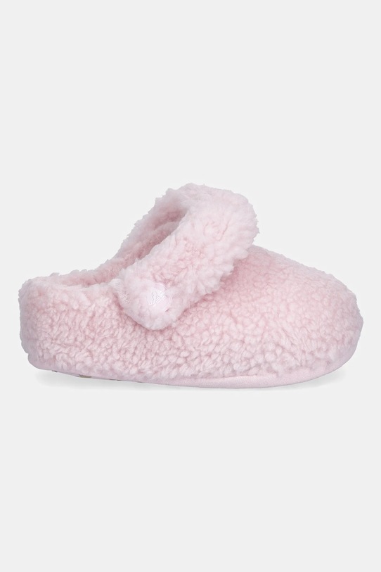 Crocs kapcie dziecięce CROCS CLASSIC COZZY SLIPPER 210857.CROCS.CLASSIC.CO różowy AW25