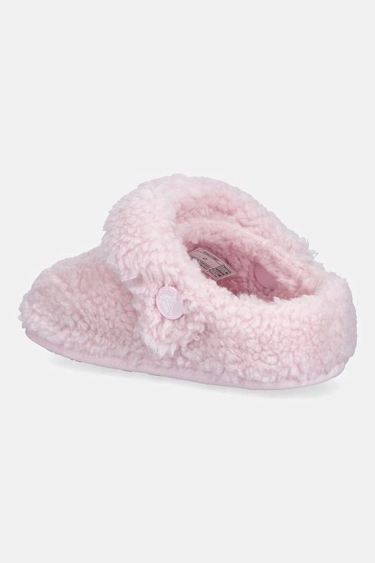 Chłopiec Crocs kapcie dziecięce CROCS CLASSIC COZZY SLIPPER 210857.CROCS.CLASSIC.CO różowy