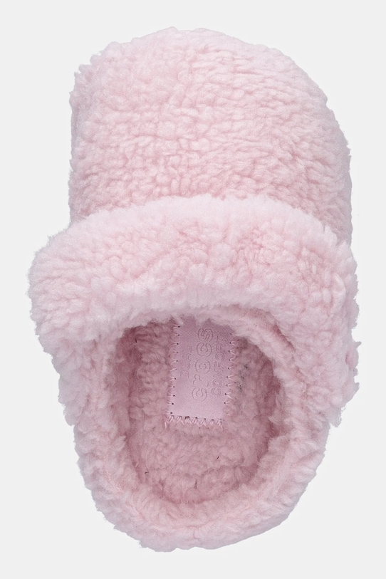 Crocs kapcie dziecięce CROCS CLASSIC COZZY SLIPPER różowy 210857.CROCS.CLASSIC.CO
