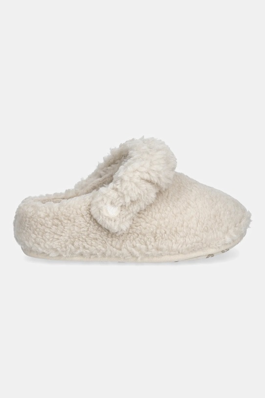 Crocs kapcie dziecięce CROCS CLASSIC COZZY SLIPPER 210857.CROCS.CLASSIC.CO beżowy AW25