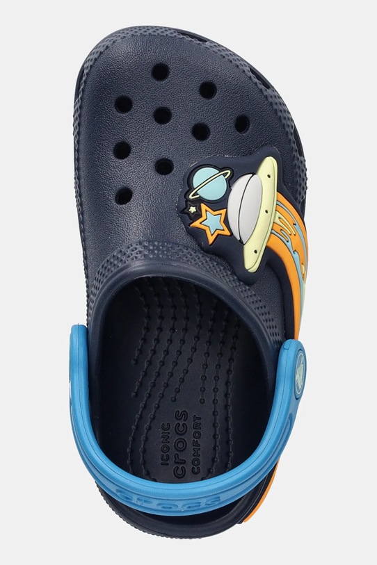 Crocs klapki dziecięce CROCS CLASSIC UFO LIGHTS CLOG granatowy 211623.CROCS.CLASSIC.UF