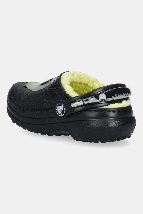 Chłopiec Crocs klapki dziecięce CROCS CLASSIC LINED ALIEN CLOG 211637.CROCS.CLASSIC.LI czarny