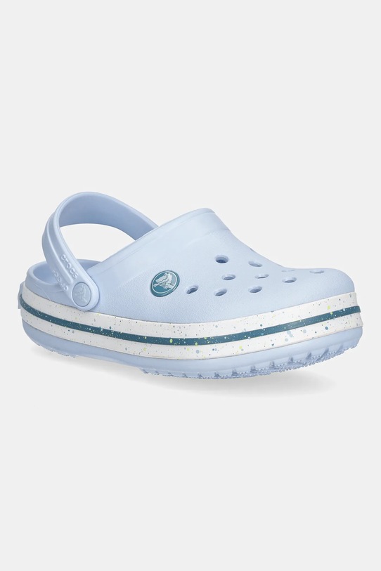 Crocs klapki dziecięce CROCS CROCBAND SPECKLED BAND CLOG niebieski 211645.CROCS.CROCBAND.S