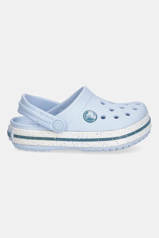 Crocs klapki dziecięce CROCS CROCBAND SPECKLED BAND CLOG 211646.CROCS.CROCBAND.S niebieski AW25