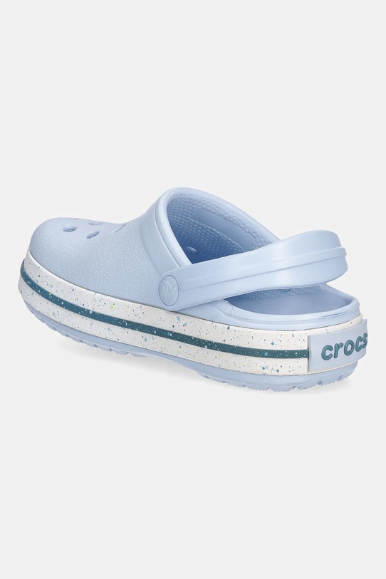 Chłopiec Crocs klapki dziecięce CROCS CROCBAND SPECKLED BAND CLOG 211646.CROCS.CROCBAND.S niebieski