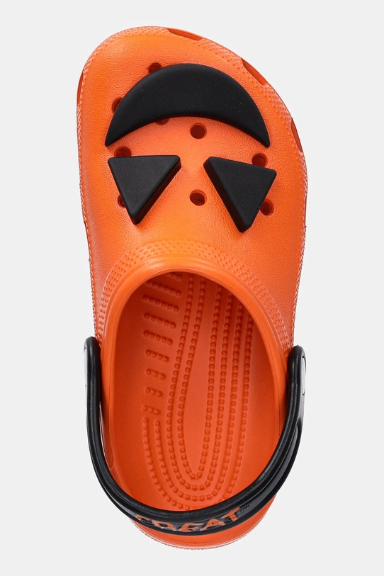 Crocs klapki dziecięce CROCS CLASSIC JACK O LANTERN LIGHTS CLOG pomarańczowy 211685.CROCS.CLASSIC.JA