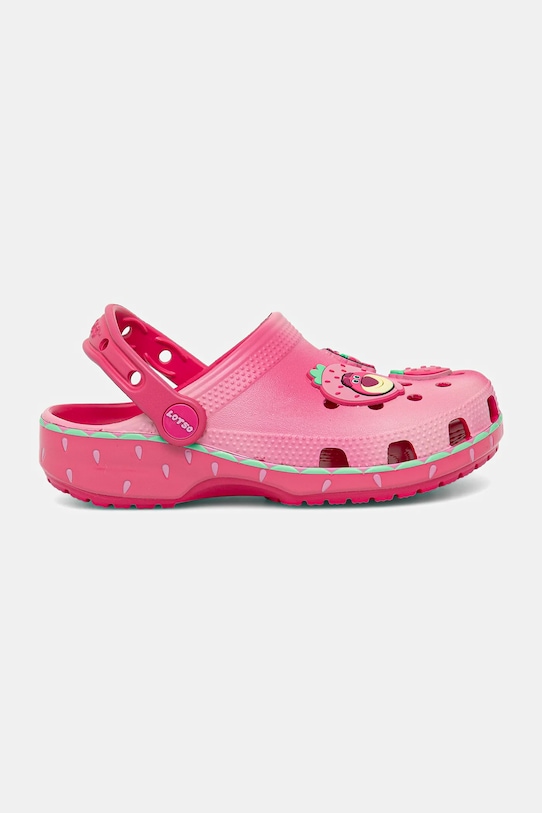 Chłopiec Crocs klapki dziecięce CROCS CLASSIC LOTSO CLOG 212241.CROCS.CLASSIC.LO różowy