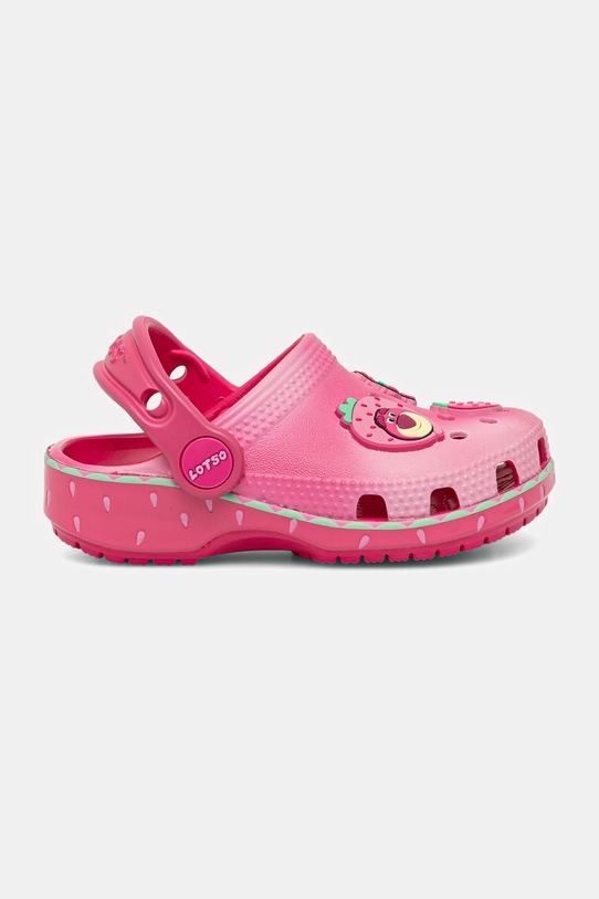 Chłopiec Crocs klapki dziecięce CROCS CLASSIC LOTSO CLOG 212242.CROCS.CLASSIC.LO różowy