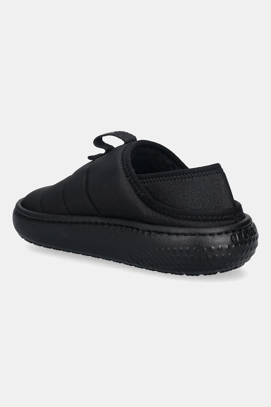 Chłopiec Crocs kapcie dziecięce Classic Puff Moc K 210589.CLASSIC.PUFF.MOC czarny