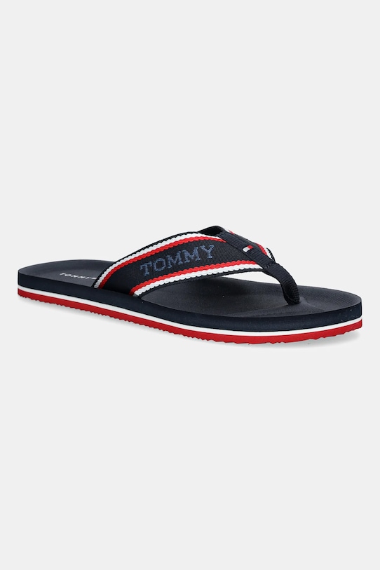 Tommy Hilfiger japonki COMFORT TH BEACH SANDAL granatowy FM0FM05510