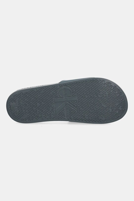 Calvin Klein Jeans papuci SLIDE JELLY MONO PU YM0YM01281 gri