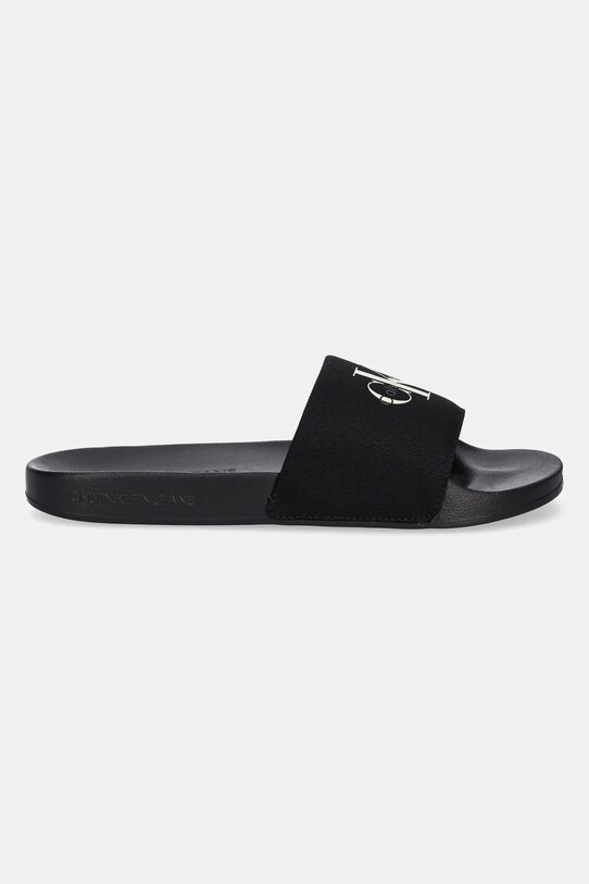Calvin Klein Jeans klapki SLIDE MONOLOGO CV YM0YM01367 czarny AW25